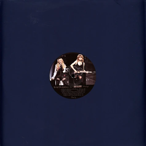 Taylor Swift Vs. Madonna - Bad Blood / Bitch I'm Madonna Feat. Kendrick Lamar Part 2 Black Vinyl Edition