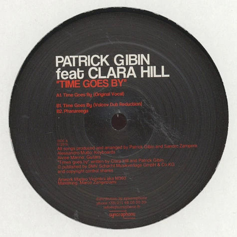 Patrick Gibin (Twice) - Times Goes By Feat. Clara Hill