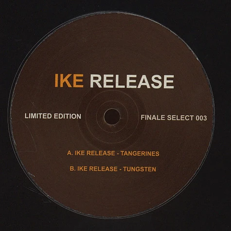 Ike Release - Tungsten EP