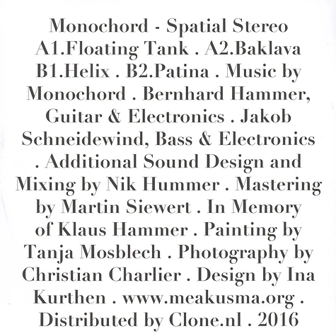 Monochord - Spatial Stereo
