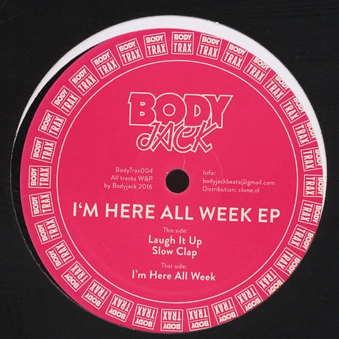 Bodyjack - I'm Here All Week EP