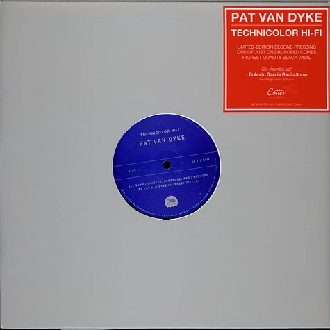 Pat Van Dyke - Technicolor Hi-Fi