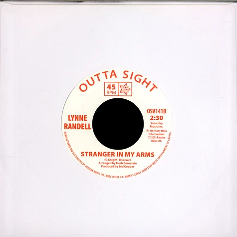 Shirley Ellis / Lynne Randell - Soul Time / Stranger In My Arms