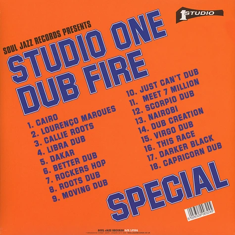 V.A. - Studio One - Dub Fire Special