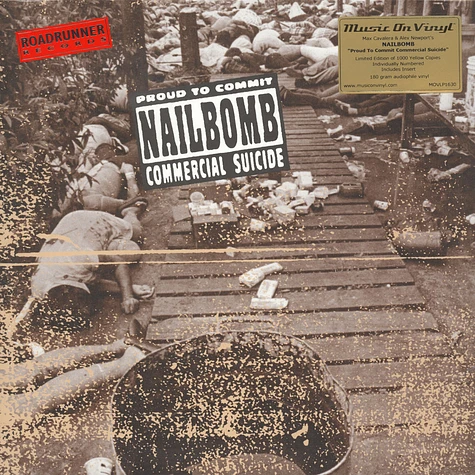 Nailbomb - Proud To Commit Commercial Suicide Yellow Vinyl Edition