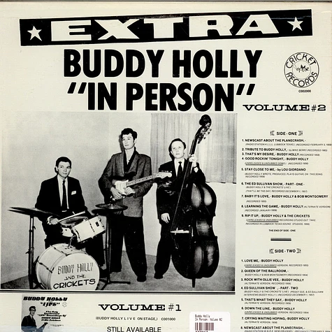 Buddy Holly - In Person: Volume #2