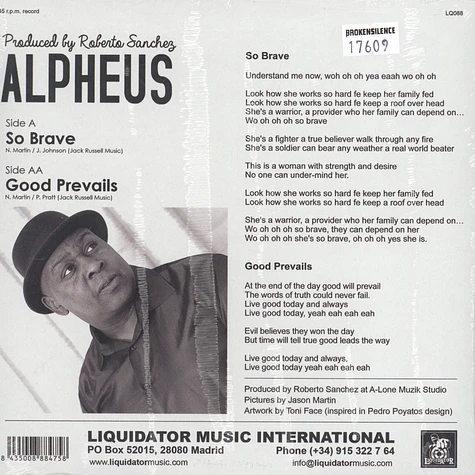 Alpheus - So Brave