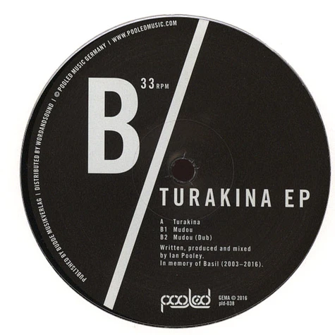 Ian Pooley - Turakina EP