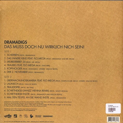 Dramadigs - Das Muss Doch Nu Wirklich Nich Sein