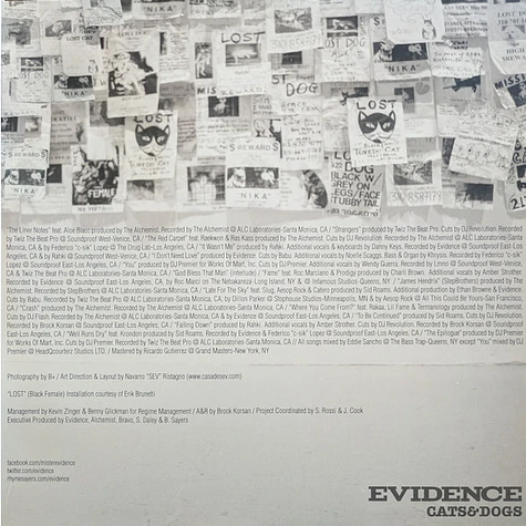 Evidence of Dilated Peoples - Cats & Dogs - Vinyl LP+LP+All Media