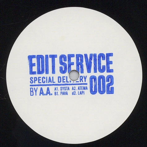 Aa - Edit Service Special Delivery Volume 2