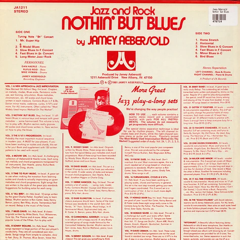 Jamey Aebersold - Nothin' But Blues