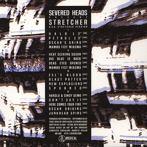 Severed Heads - Stretcher - USA Stretched Version