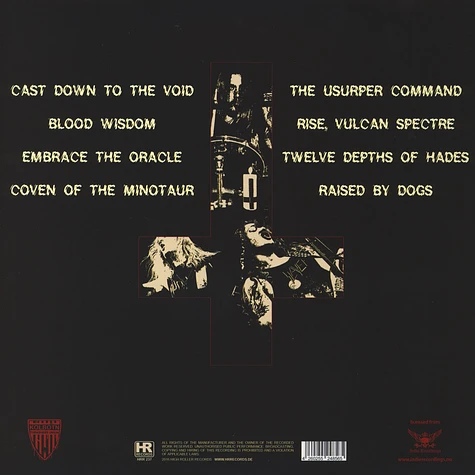 Nekromantheon - Rise, Vulcan Spectre Black Vinyl Edition