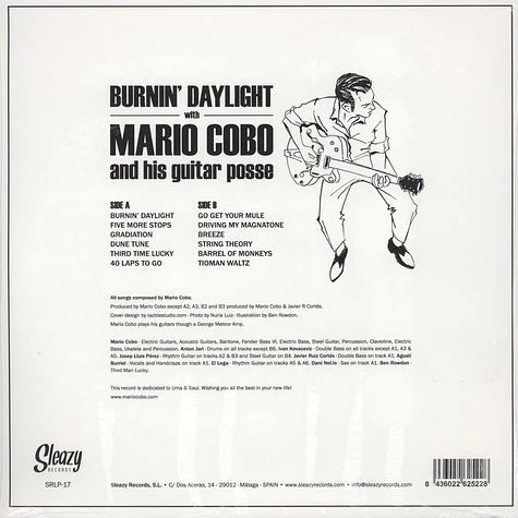 Cobo, Mario -& His Guitar Posse- - Burnin' Daylight