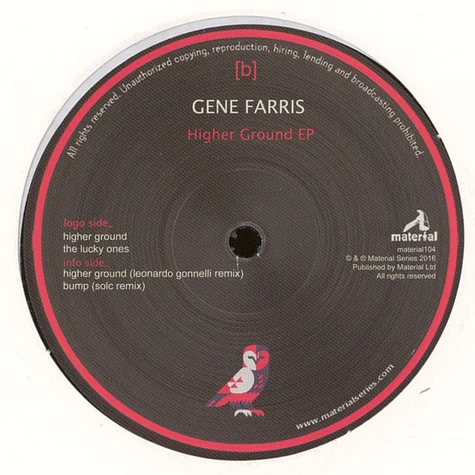 Gene Farris - Higher Ground EP