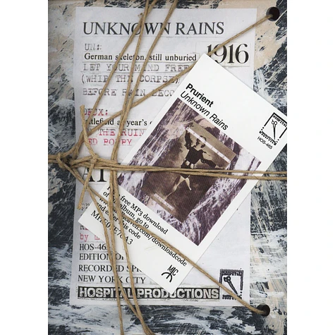 Prurient - Unknown Rains