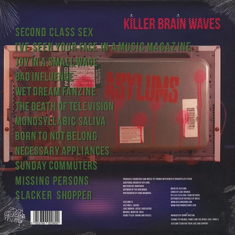 Asylums - Killer Brain Waves