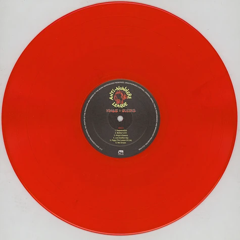 Anti-Nowhere League - Kings & Queens Red Vinyl Edition