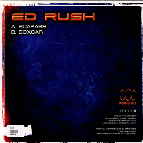 Ed Rush - Scarabs / Boxcar