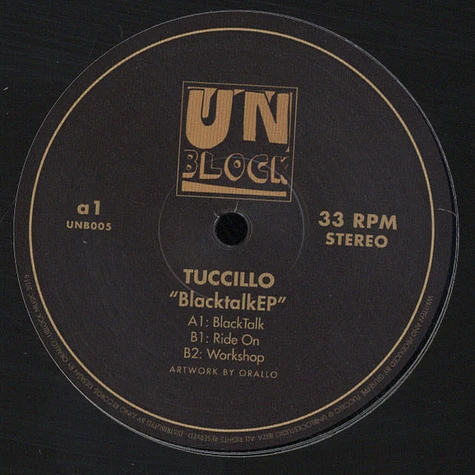 Tuccillo - Black Talk EP