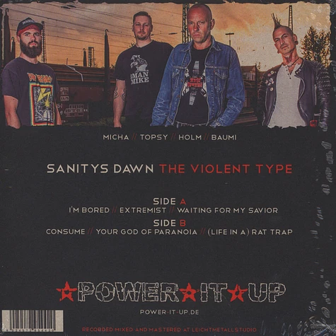 Sanitys Dawn - The Violent Type