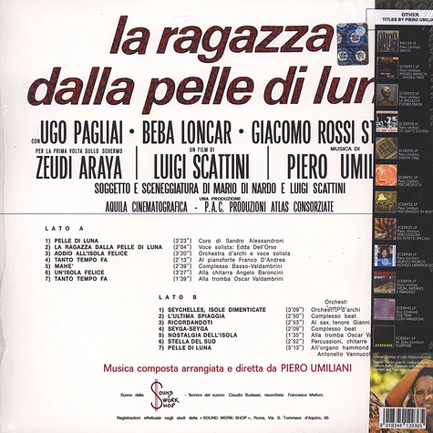 Piero Umiliani - OST La Ragazza Dalla Pelle Di Luna