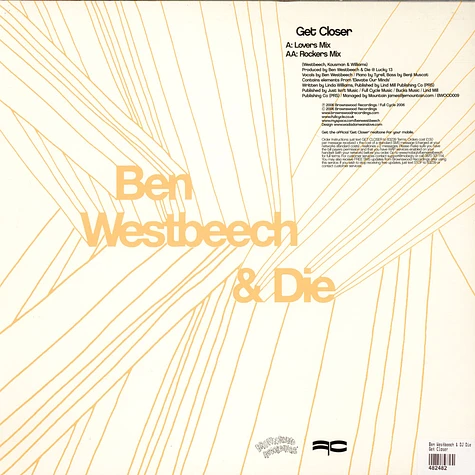 Ben Westbeech & DJ Die - Get Closer