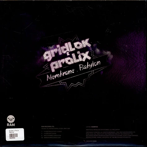 Gridlok & Prolix - Membrane / Babylon