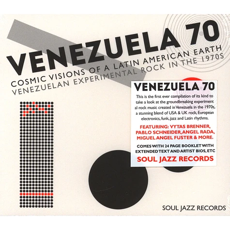 V.A. - Venezuela 70 - Cosmic Visions Of A Latin American Earth – Venezuelan Experimental Rock in the 1970s