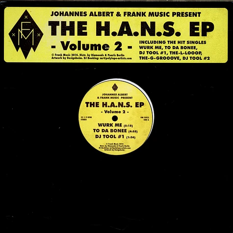 Johannes Albert - The H.A.N.S. EP - Volume 2