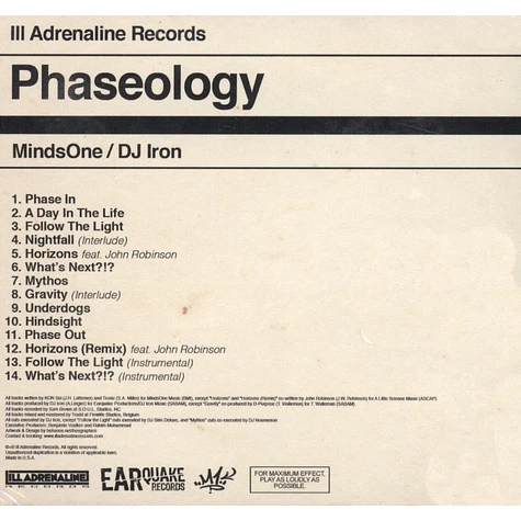 MindsOne & DJ Iron - Phaseology