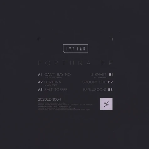 Ivy Lab - Fortuna EP