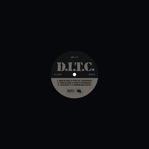 D.I.T.C. - Connect 3 / Rock Shyt Black Vinyl Edition