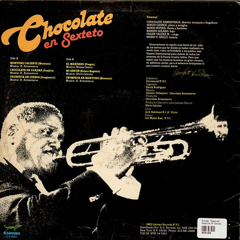 Alfredo "Chocolate" Armenteros - Chocolate En Sexteto