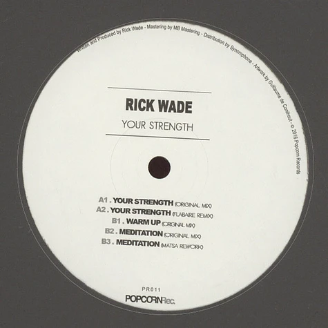 Rick Wade - Your Strength EP