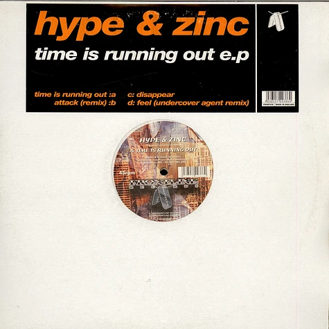 Hype & Zinc - Time Is Running Out E.P