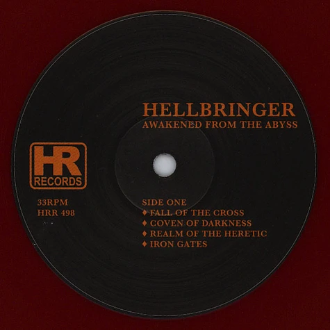 Hellbringer - Awakened From The Abyss Colored Vinyl Edition