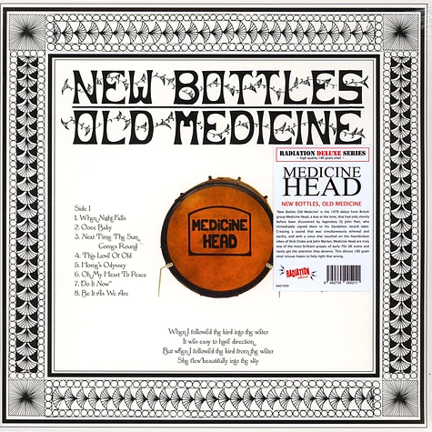 Medicine Head - New Bottles Old Medicine