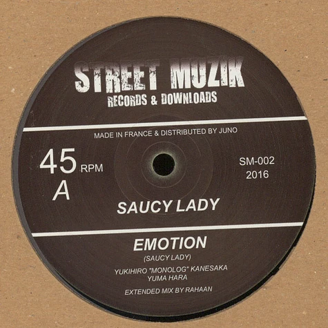 Saucy Lady - Emotion