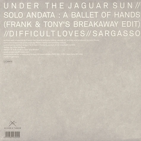 Frank & Tony - Under The Jaguar Sun