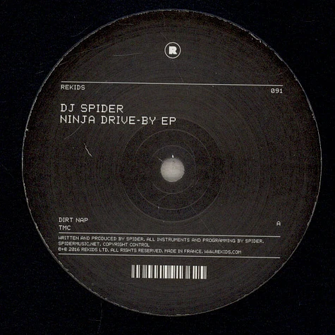 DJ Spider - Ninja Drive-By EP