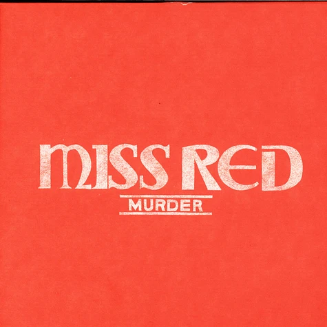 Miss Red - Murder / No Guns