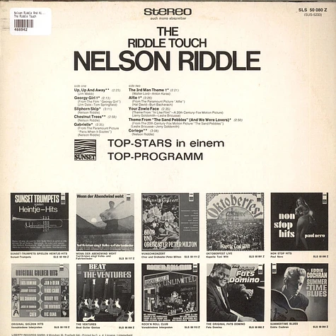 Nelson Riddle And His Orchestra - The Riddle Touch