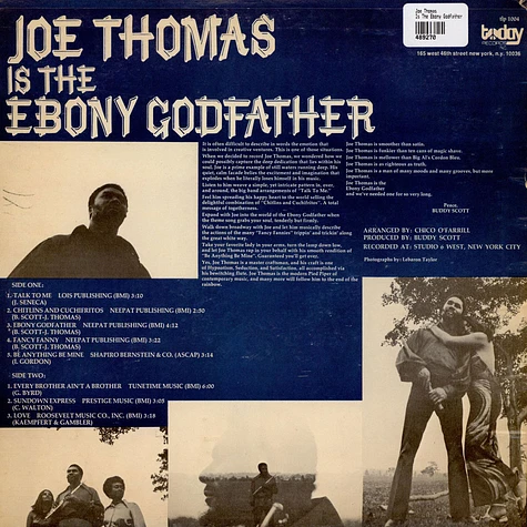 Joe Thomas - Is The Ebony Godfather