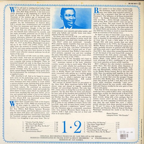 B.B. King - B.B. King, 1949 - 1950