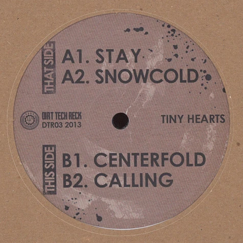 Tiny Hearts - Stay EP