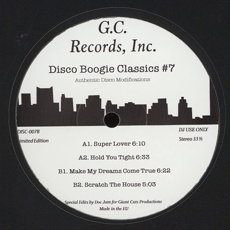 V.A. - Disco Boogie Classics Volume 7