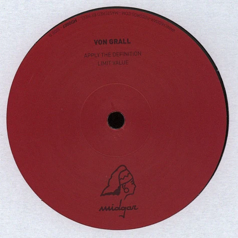 Von Grall - A Secant Line EP