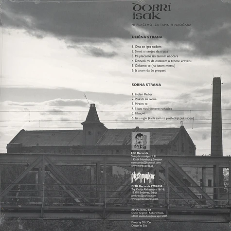 Dobri Isak - Mi Placemo Iza Tamnih Naocara Black Vinyl Edition